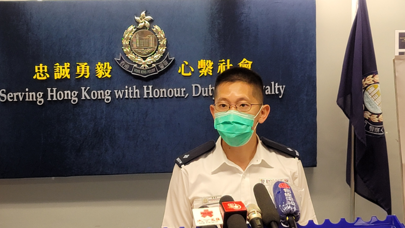 圖集|調景嶺車內盜竊案 香港警方記者會介紹案情