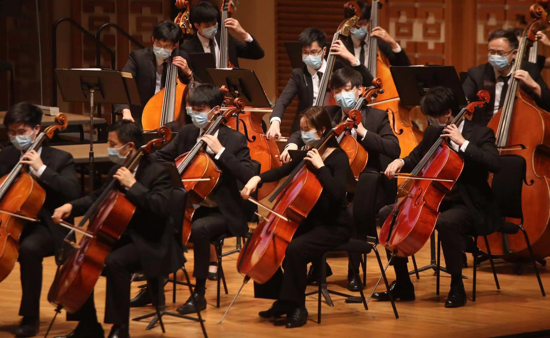 11月18日，中國文學藝術界聯合會香港會員總會成立典禮暨音樂會在香港文化中心音樂廳舉行（大公文匯全媒體供圖）