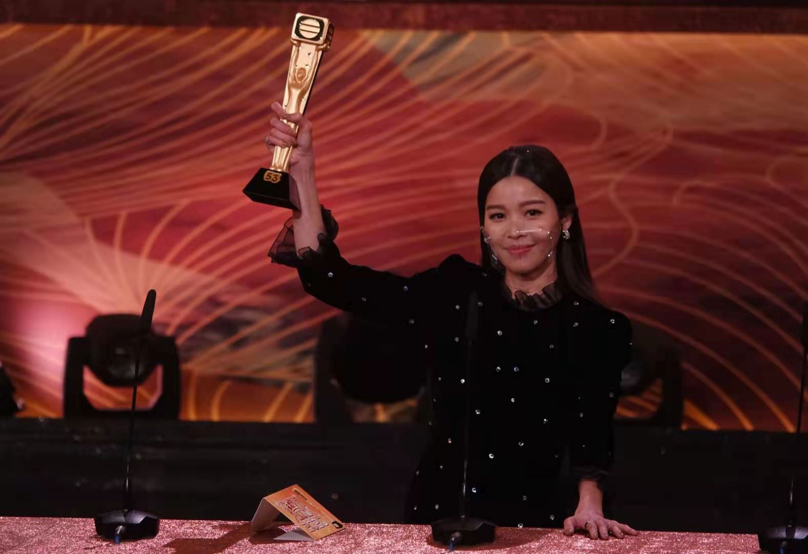 今晚（10日），TVB萬千星輝頒獎典禮2020於無綫電視城舉行隆重舉行。（大公報記者凱楊 攝）