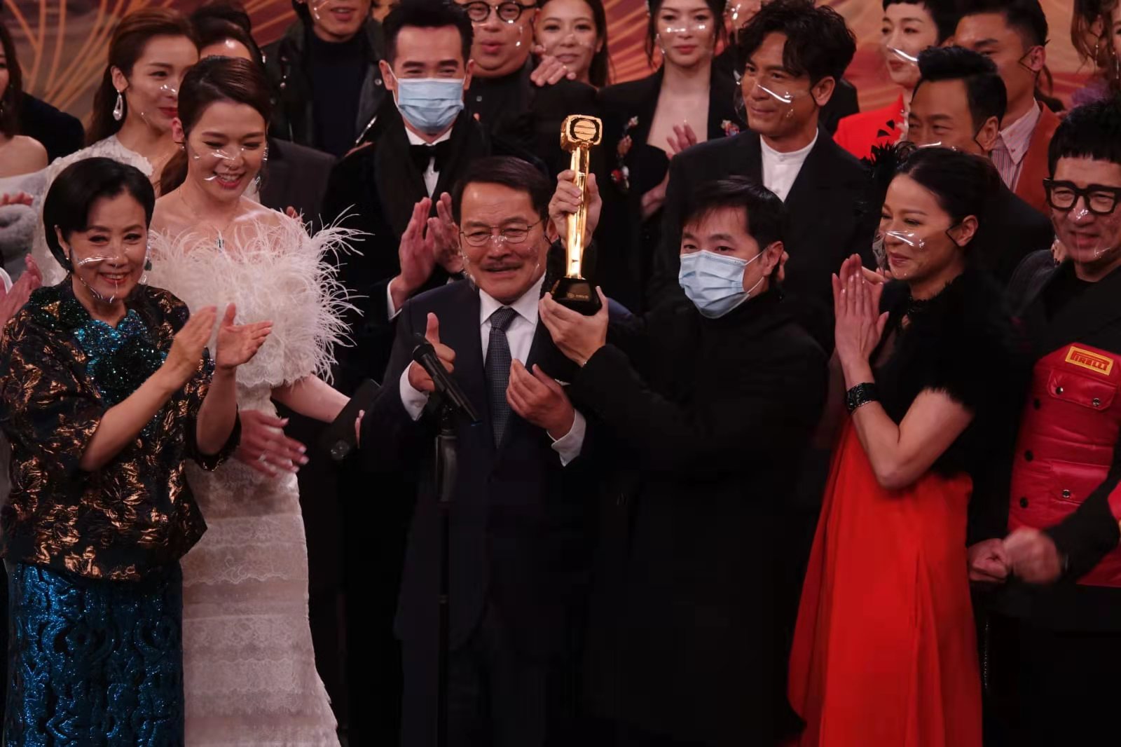 今晚（10日），TVB萬千星輝頒獎典禮2020於無綫電視城舉行隆重舉行。（大公報記者凱楊 攝）