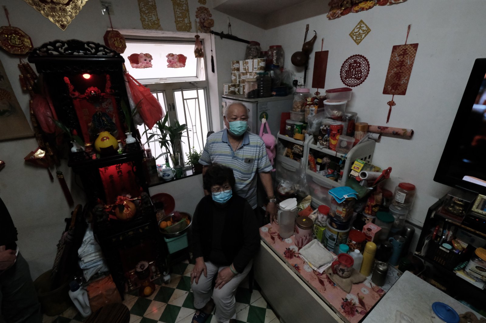 市區重建局土瓜灣項目今日（5日）刊憲公布開展，並於當日在項目範圍內進行凍結人口調查。（香港文匯報記者陳大文攝）