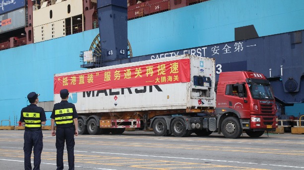 粵首季外貿強勢增長　對香港增超3成