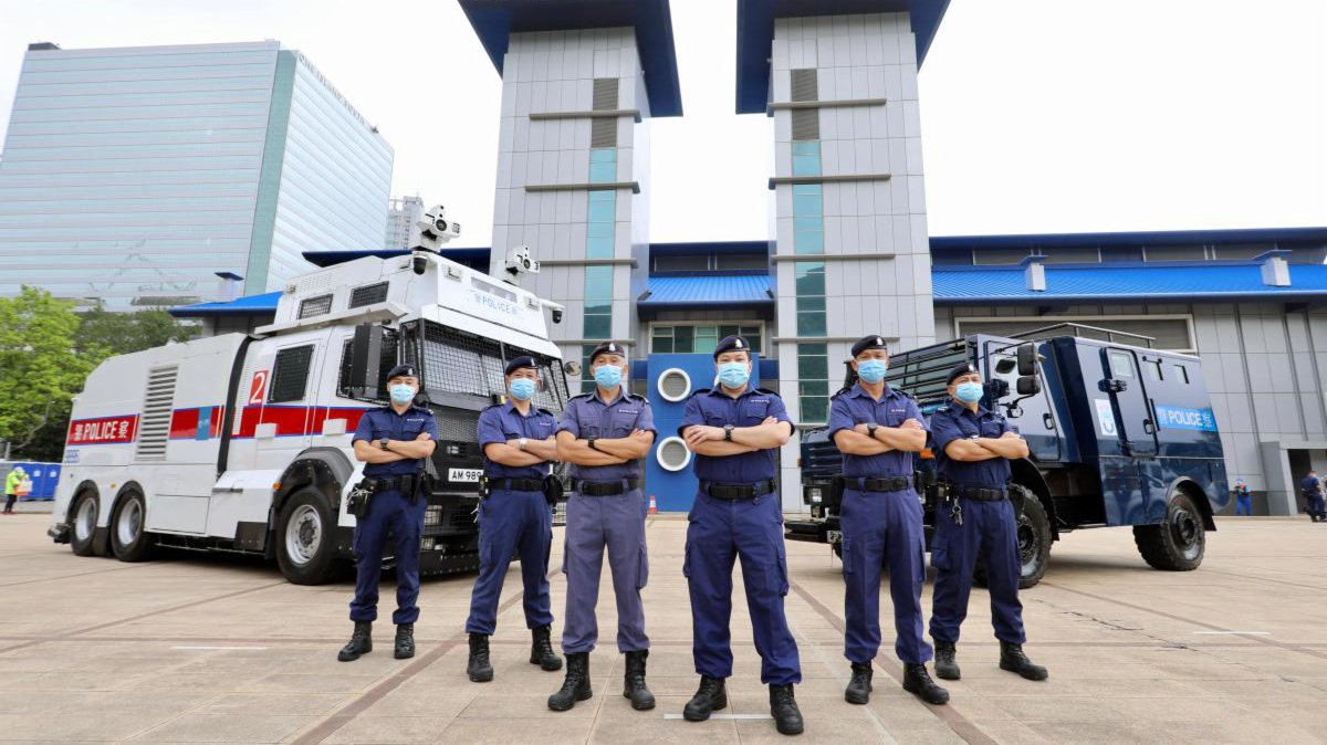 點擊香江 | 香港警隊是守護國家安全和香港平安的「長城」