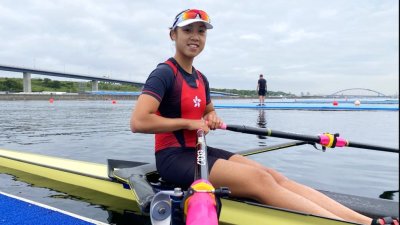 東京奧運丨划艇洪詠甄打響港隊奧運第一槍