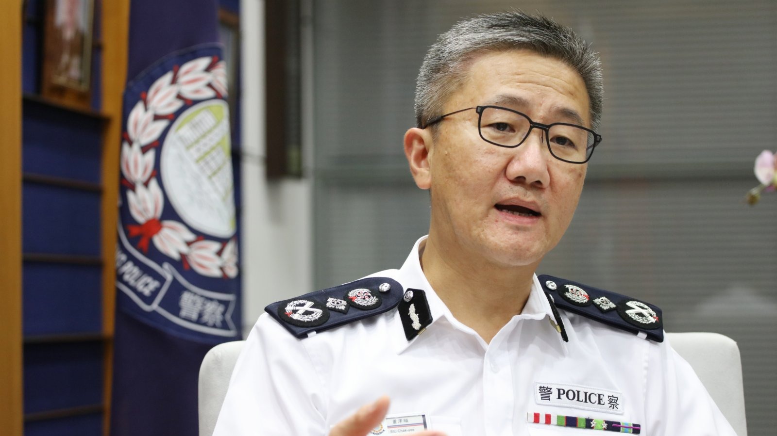 蕭澤頤：警方已收集證據　隨時對民陣依法採取行動