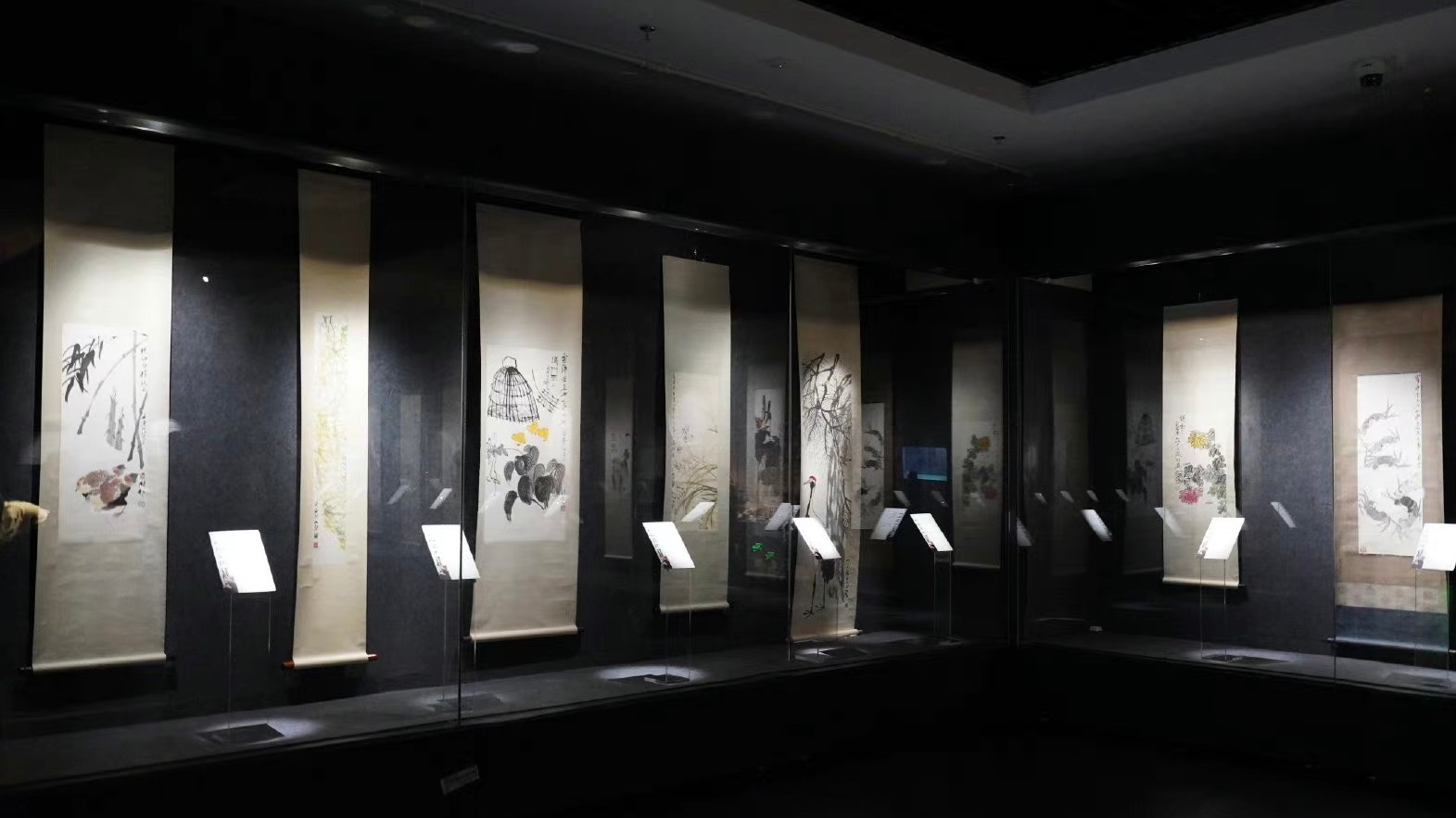 齊白石抗戰作品展今日重慶中國三峽博物館開展