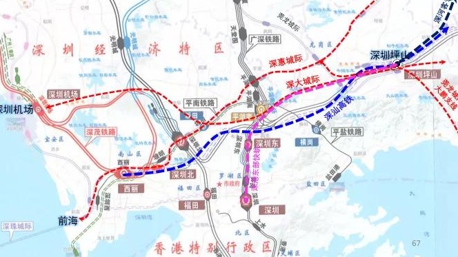 深圳擬建深港東部快軌　或經羅湖連接香港東鐵