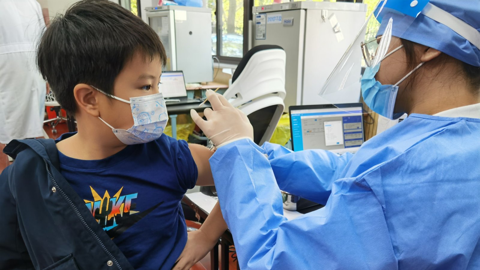 上海啟動3-5歲幼兒疫苗接種