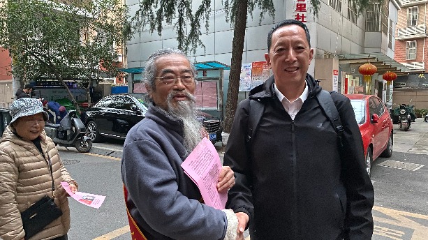 台85歲法學專家赴南京投票選舉人大代表：冀兩岸早日統一