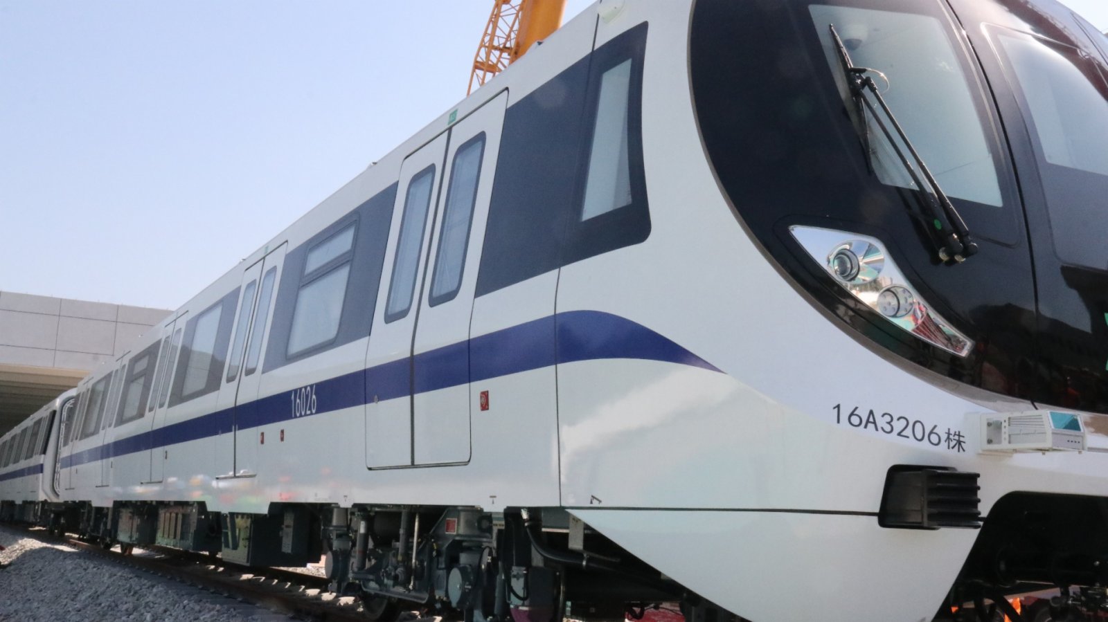 深圳地鐵16號線首列車抵達　計劃2022年通車