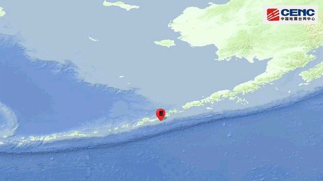 福克斯群島發生6.1級地震