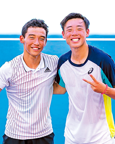黃澤林澳網男雙青年組爭冠