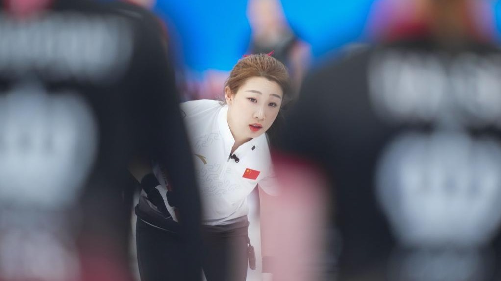 （多圖）冰壺女子循環賽：中國隊對陣丹麥隊