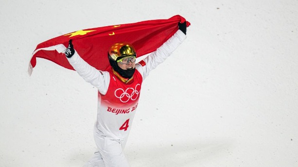 時隔16年　齊廣璞為中國隊再摘自由式滑雪男子空中技巧金牌
