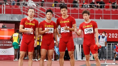 國際奧委會宣布蘇炳添及隊友獲奧運銅牌