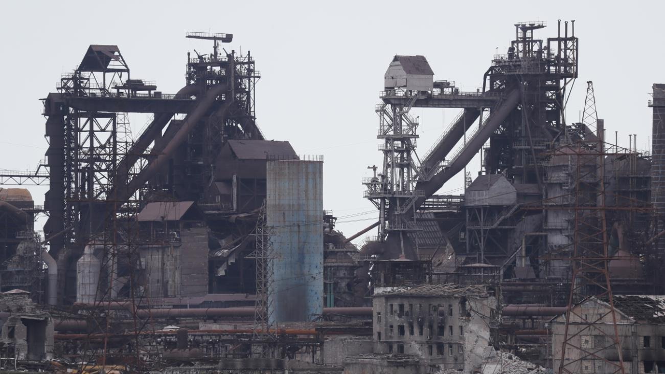 俄宣布已完全控制馬里烏波爾亞速鋼鐵廠