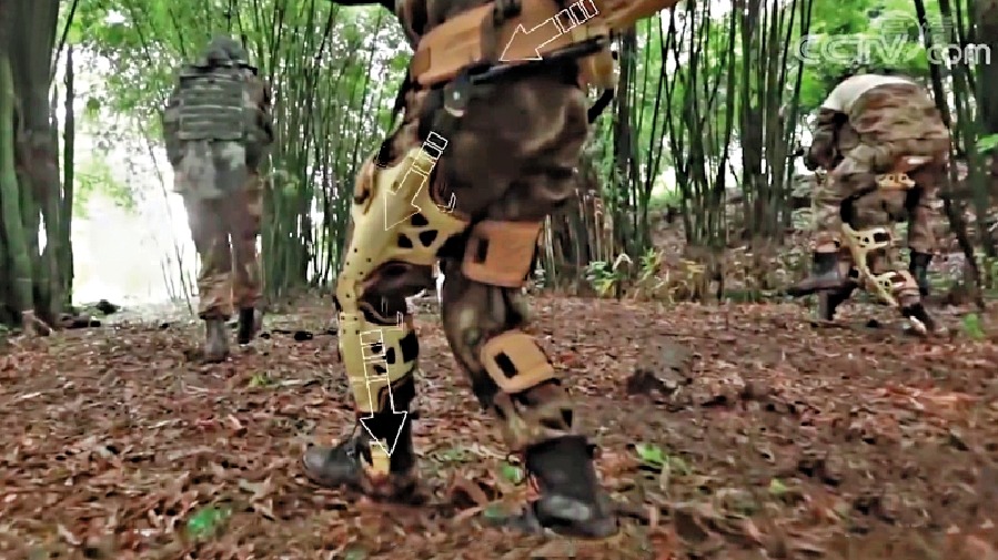 單兵裝備迭代　機械外骨骼提升戰鬥力