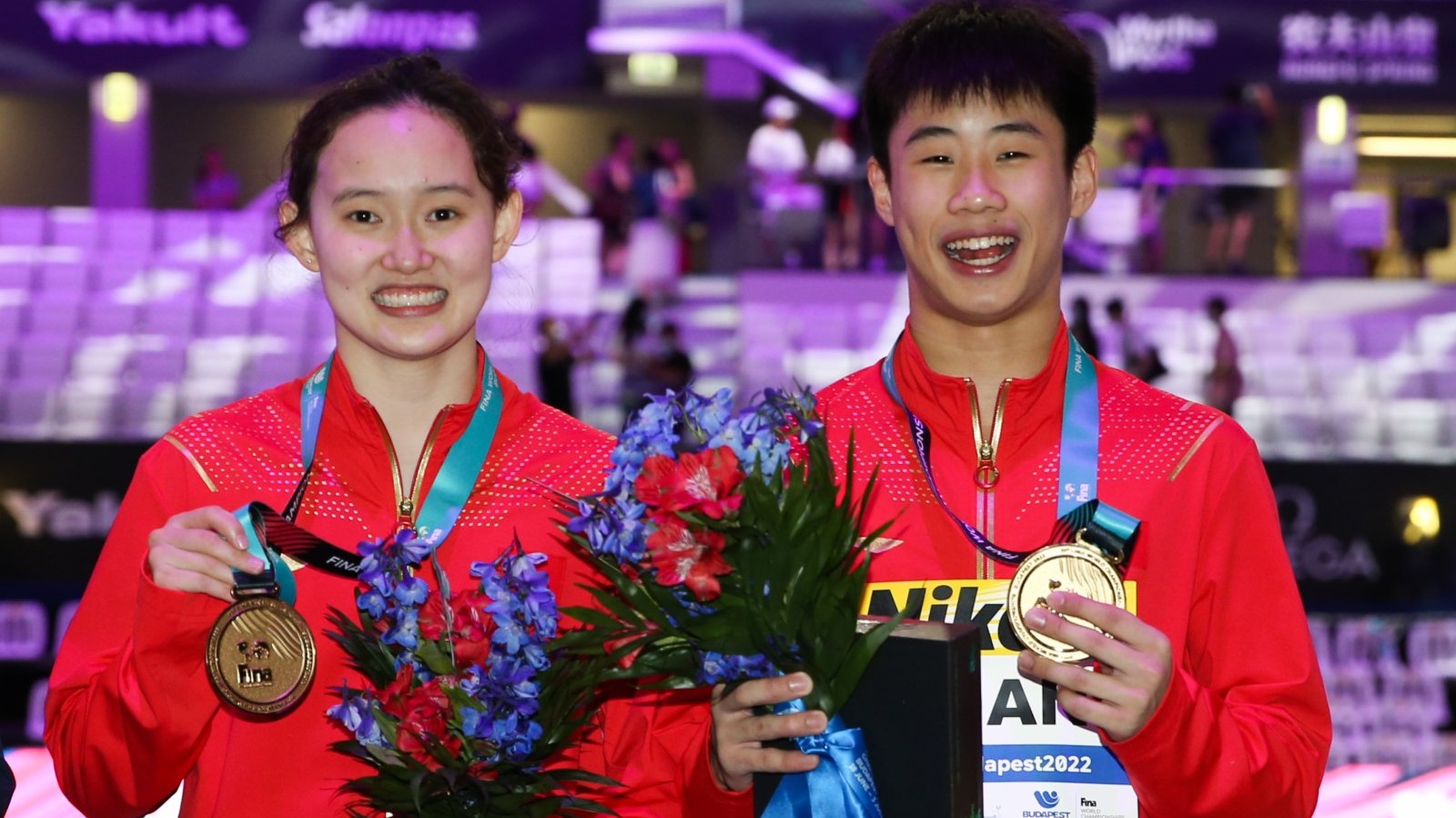 游泳世錦賽中國18金與美國並列第一