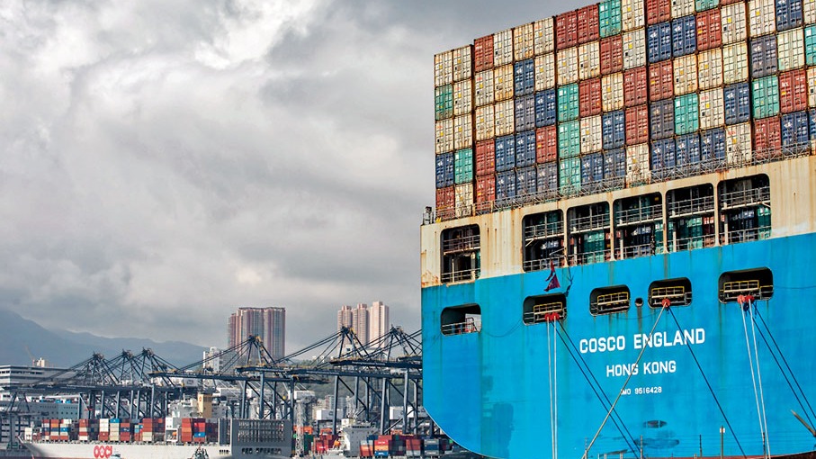 港上月出口跌6.4%　差過預期