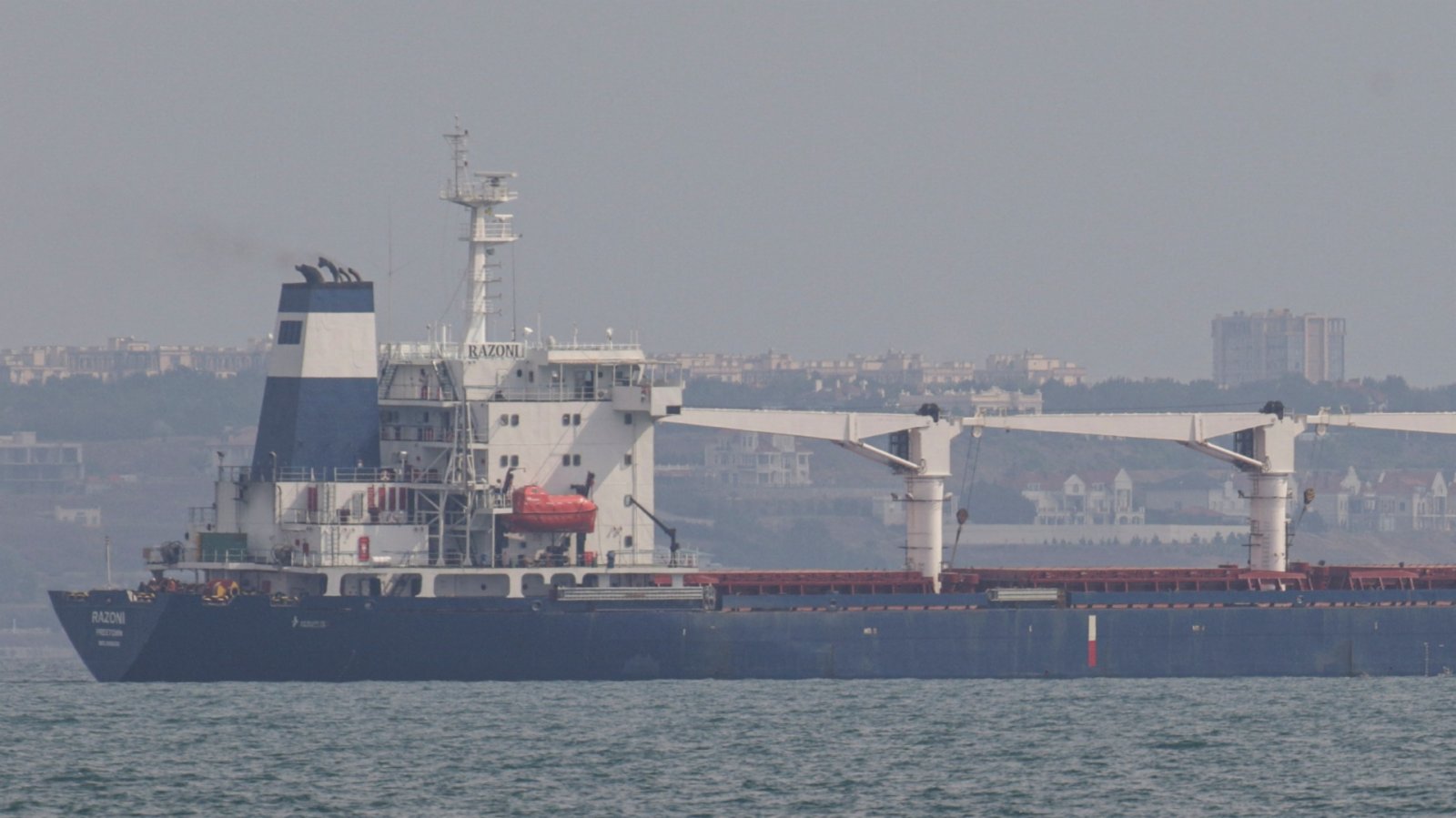 再有3艘運糧船離開烏克蘭港口　載有逾5萬噸玉米