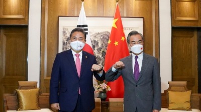 中韓建交30周年　王毅：堅持五個「應當」穩定發展兩國關係