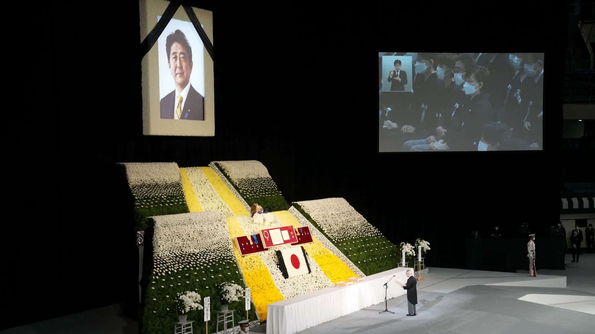 日本為前首相安倍晉三舉行國葬