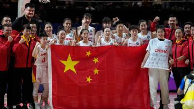 中國女籃世盃奪亞 　追平歷史最好成績