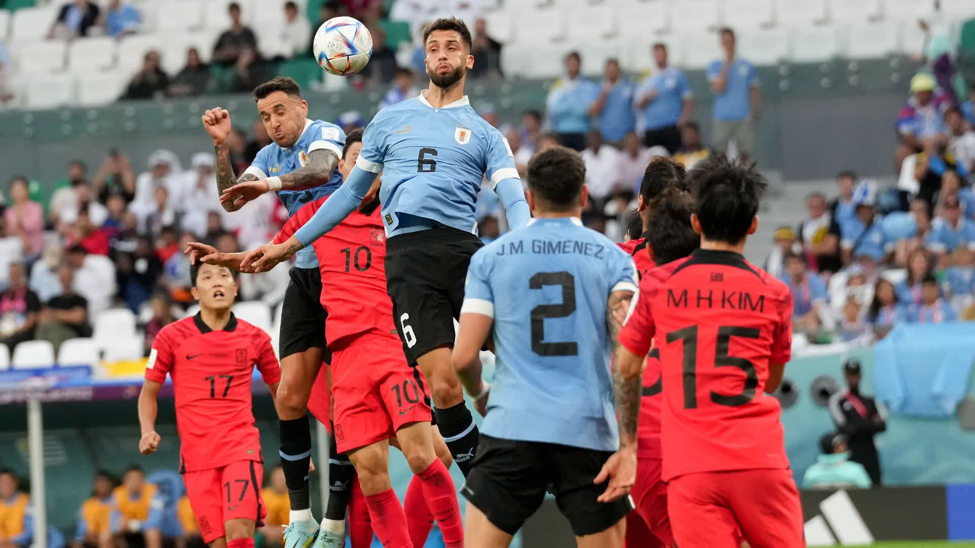 世界盃｜意料之外　韓國0比0戰平烏拉圭