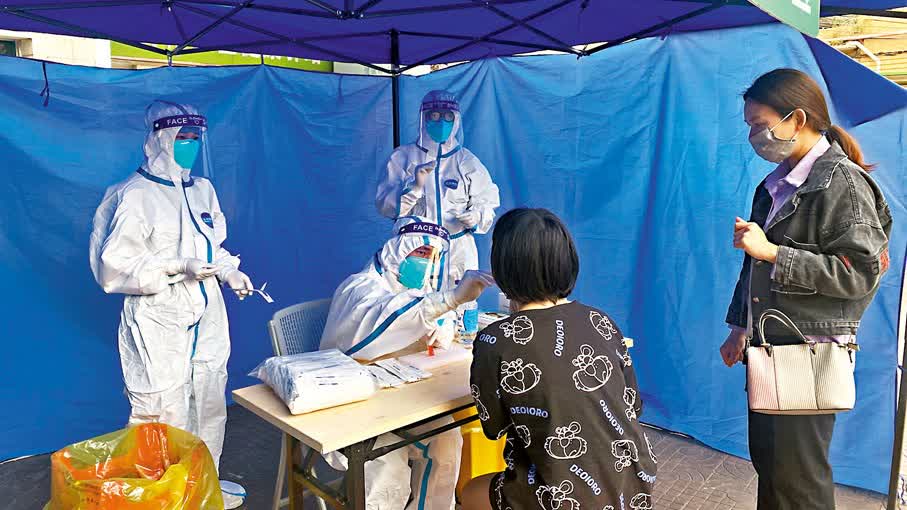 廣州招逾五萬核檢採樣志願者