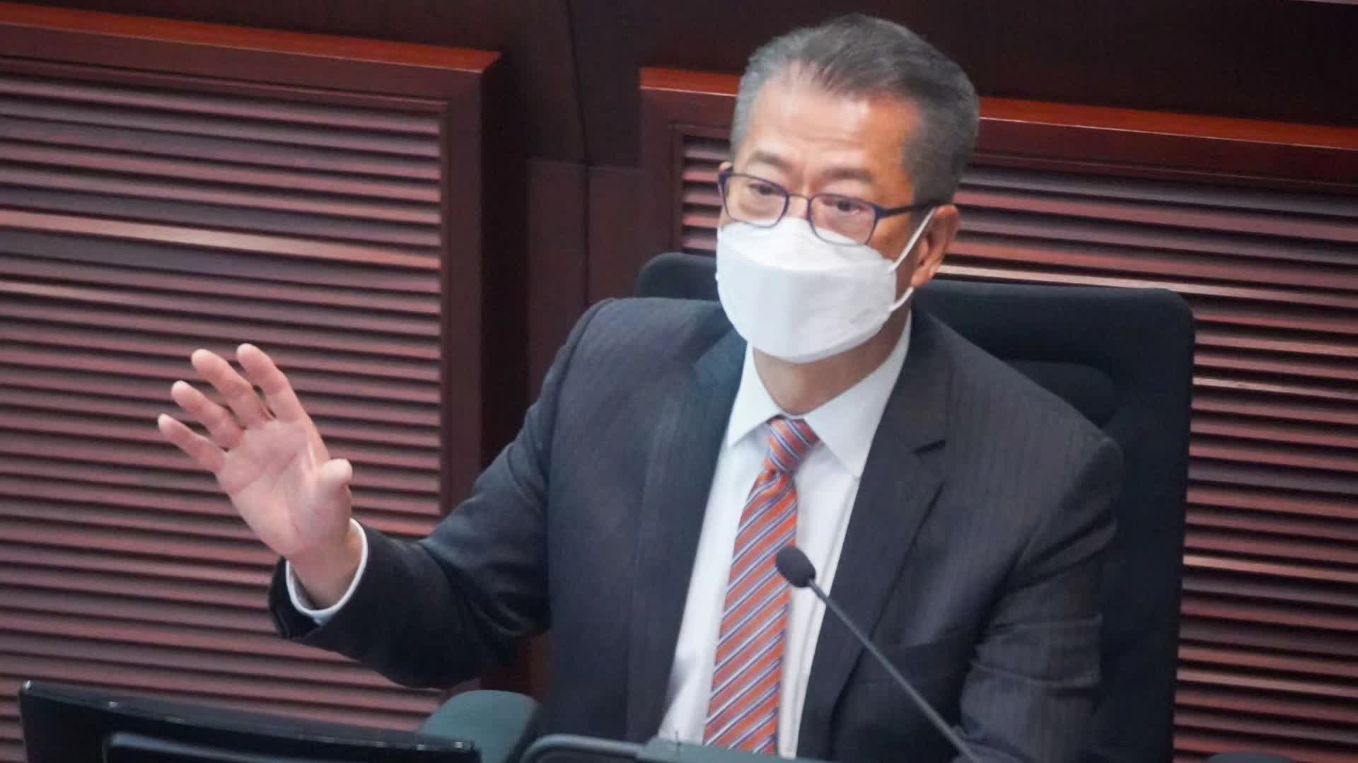 狄志遠揚言反對預算案　陳茂波：特區官員不受脅逼