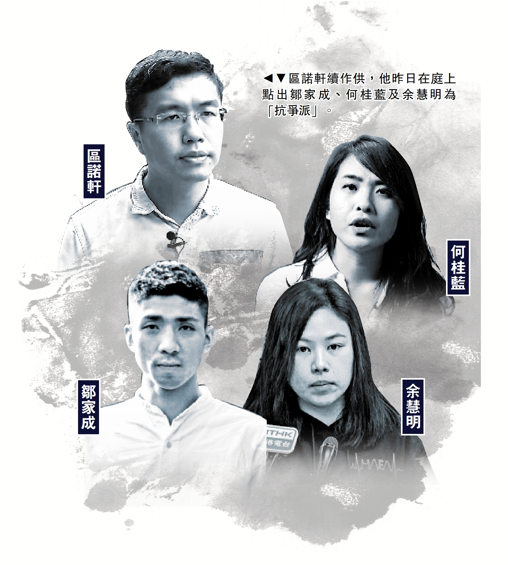 非法「初選」案區諾軒點出三被告屬「抗爭派」 - 港聞- 今日大公