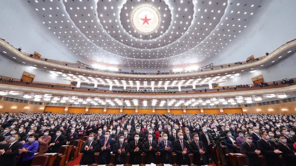 （圖集）全國政協十四屆一次會議在京開幕