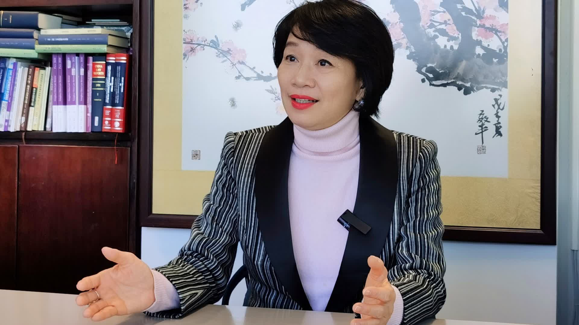 【融·灣】港澳代表委員說 | 梁美芬：發揮香港司法實踐獨特優勢　向世界講好中國法治故事