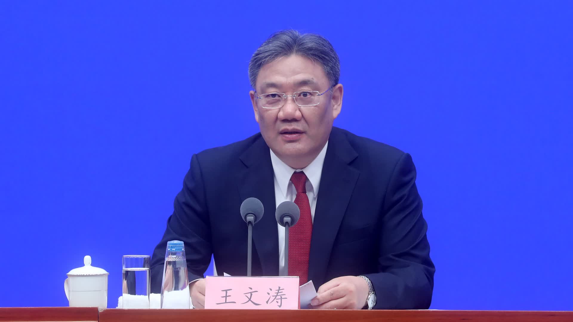 王文濤出席中國與《數字經濟夥伴關係協定》成員部長級會議