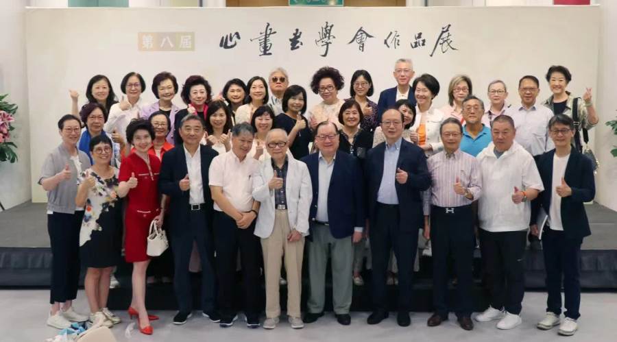 傳承中華傳統文化　心畫書學會書法作品展在港舉行