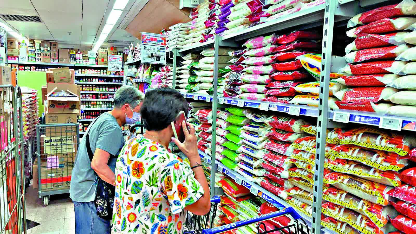 印度禁白米出口　港恐掀連鎖加風