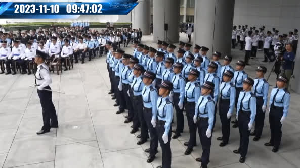 警隊悼念殉職警員　蕭澤頤：以守護香港為榮　維護國安保護市民