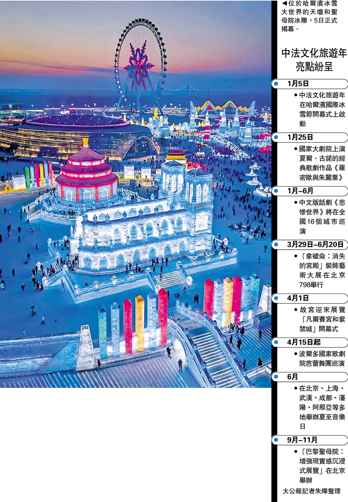 中法文化旅遊年 大展不斷好戲多 - 中國 - 今日大公