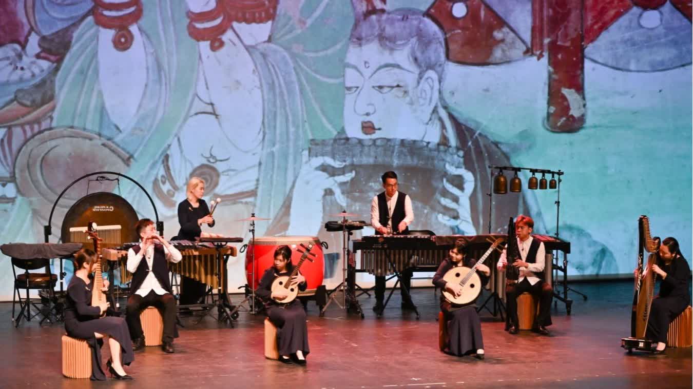 香港天籟敦煌樂團在京演出　奏響敦煌與故宮的千年和鳴