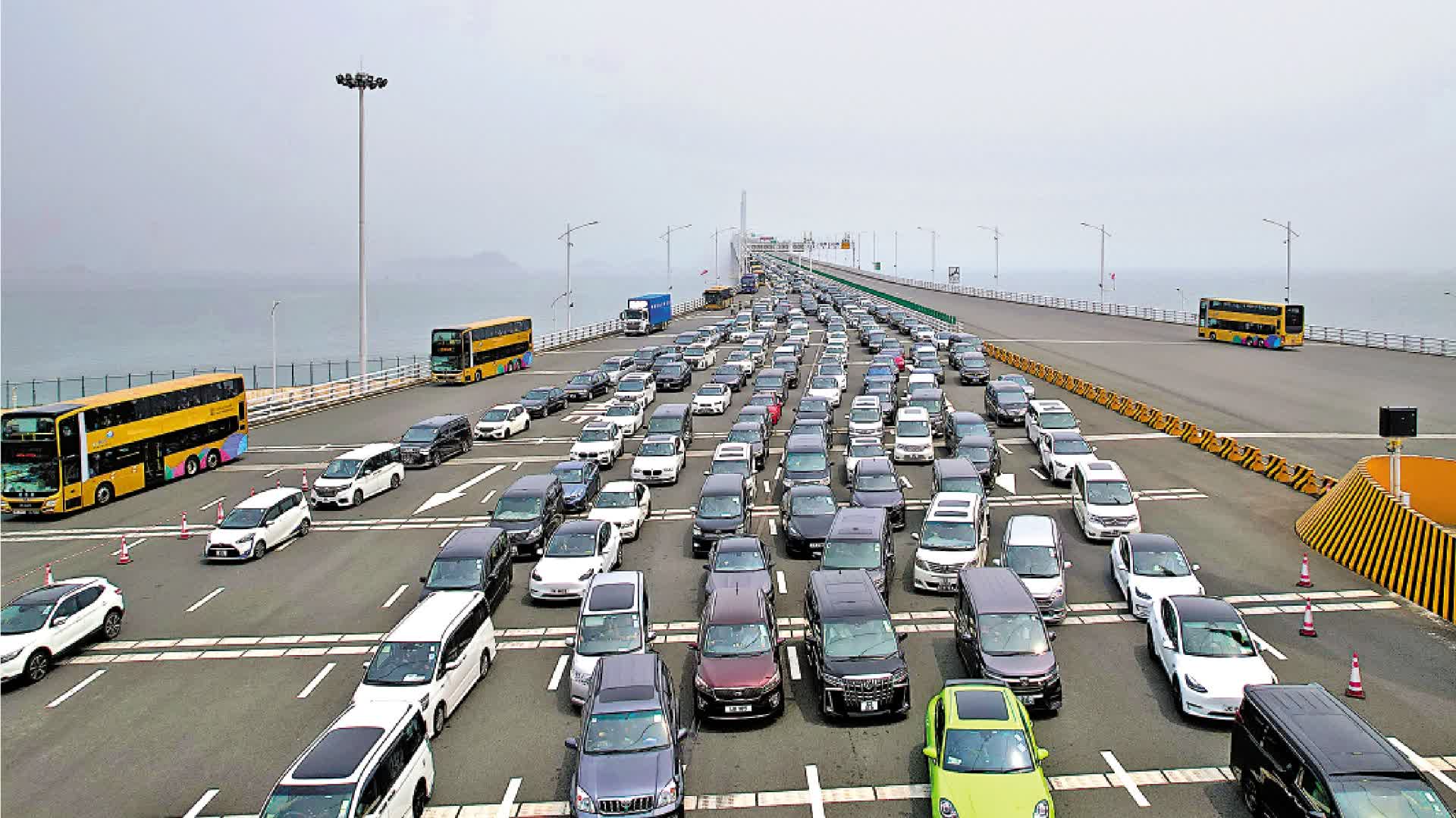 港珠澳大橋出入境車輛破1000萬輛次