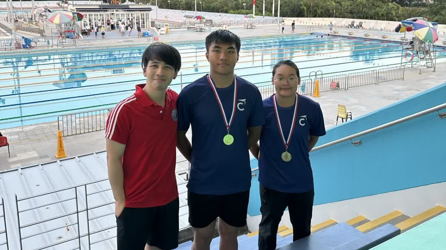 港專學生再刷蹼泳香港紀錄