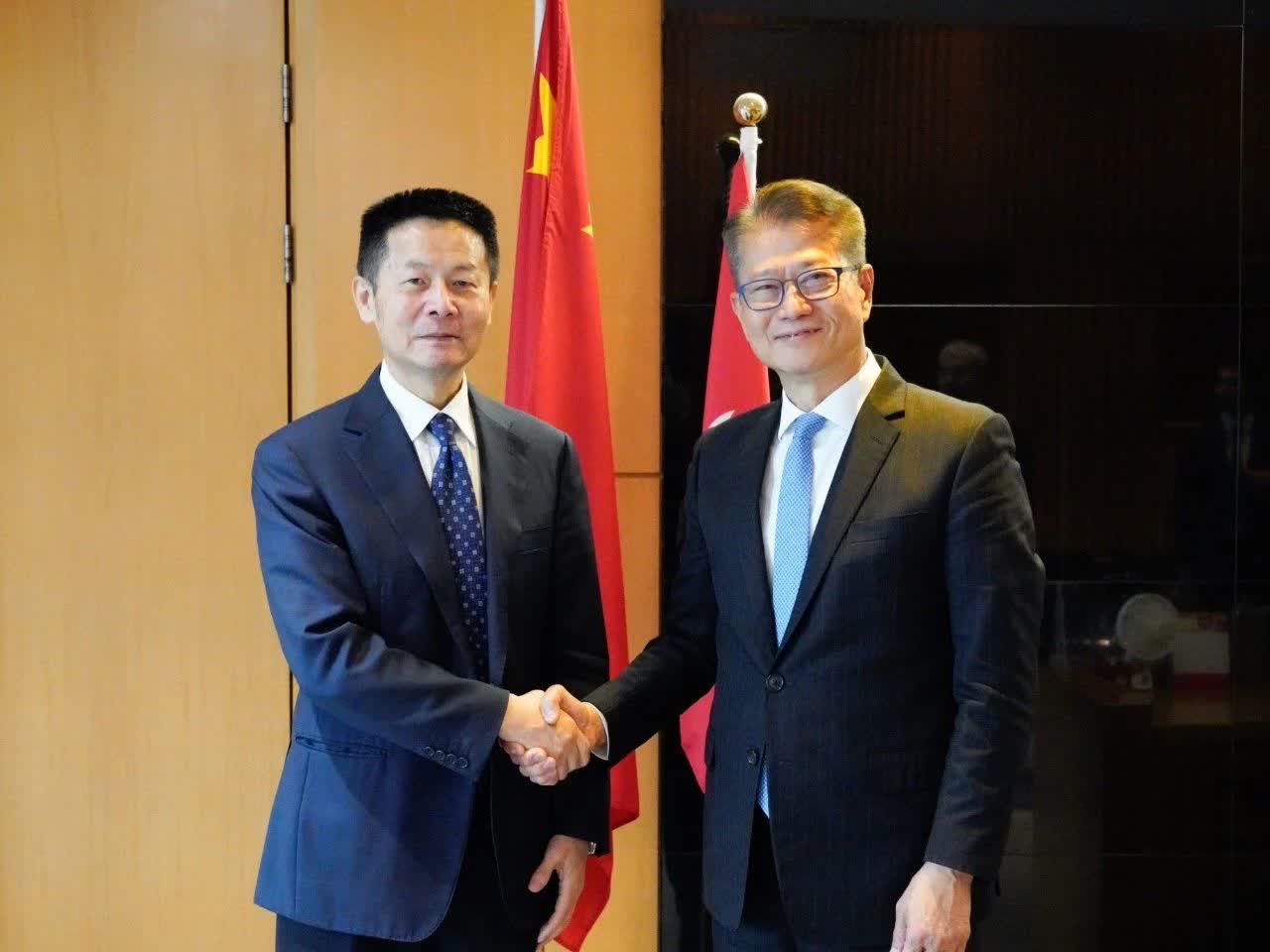 證監會主席吳清會見陳茂波- 內地- 大公文匯網