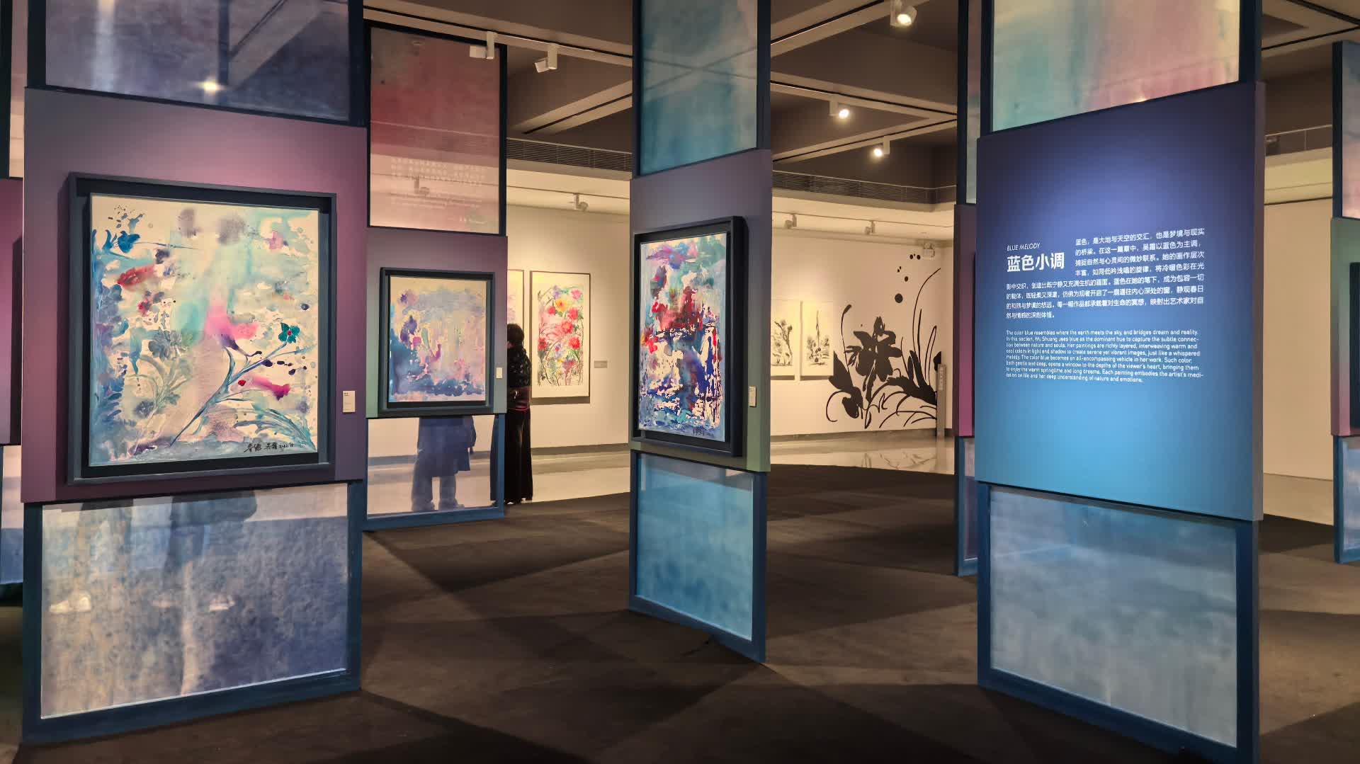 「陌上花開——吳霜繪畫作品展」亮相深圳關山月美術館