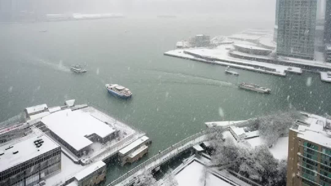 「雪後」的香港　美得不真實！