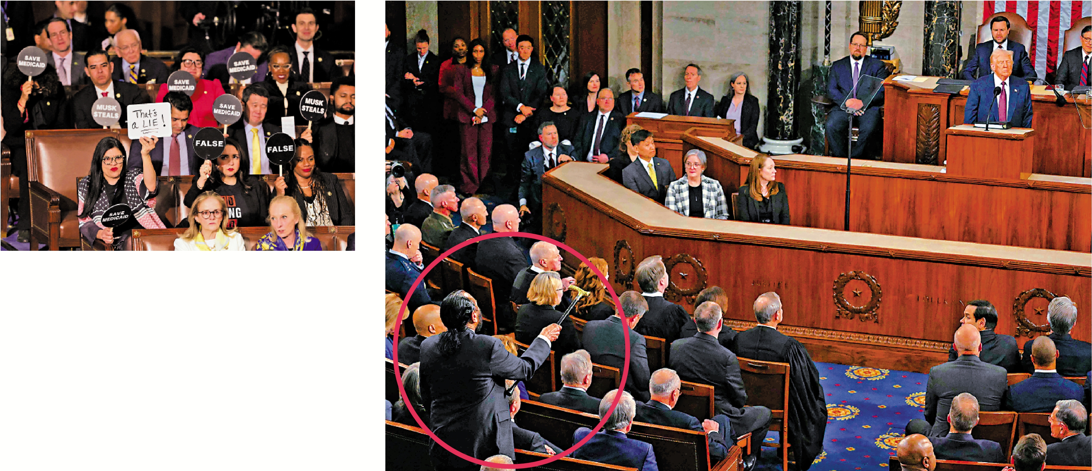 特朗普演說吹噓政績美國會淪馬戲團- 國際- 今日大公