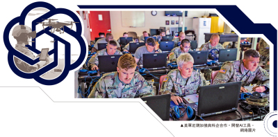 OpenAI簽15.6億合約 為美軍提供AI支援