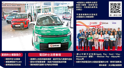 焦點新聞/首支的士車隊獲發牌營運