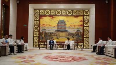 范長江行動·江西行｜江西省委宣傳部長盧小青會晤採訪團