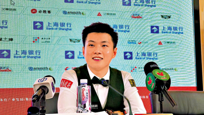 8強淘汰丁俊暉　趙心童謙稱幸運