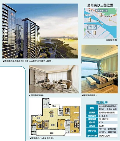 灣區置業/6大金融地標雲集 明珠灣樓市看俏